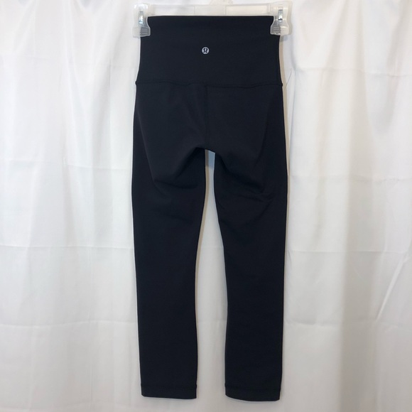 lululemon black high rise tights/leggings - Picture 4 of 8